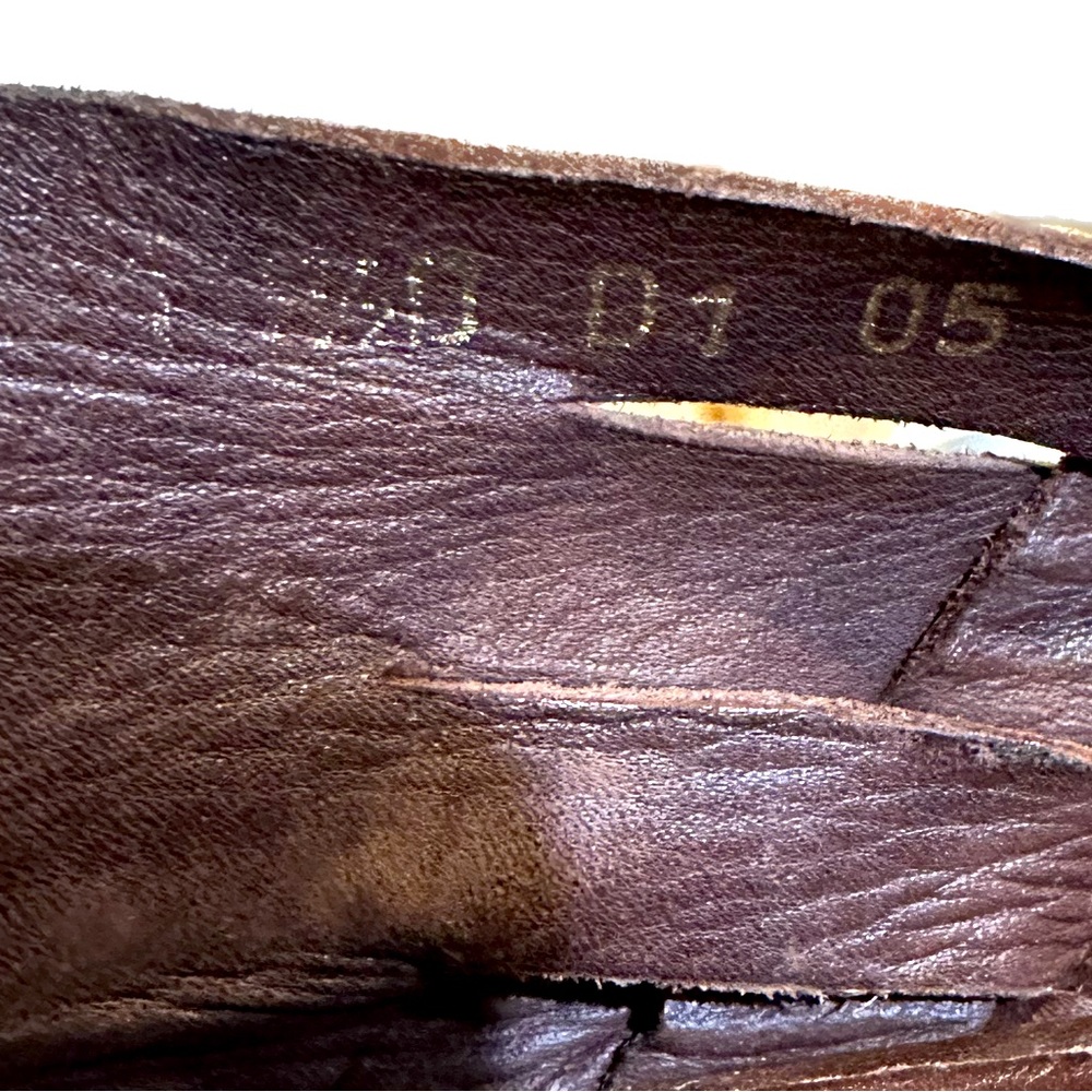 VTG COLE HAHN MENS CASUAL BROWN LEATHER FISHERMAN HARACHE SANDAL SZ: 10.5D VACAY - Picture 6 of 7